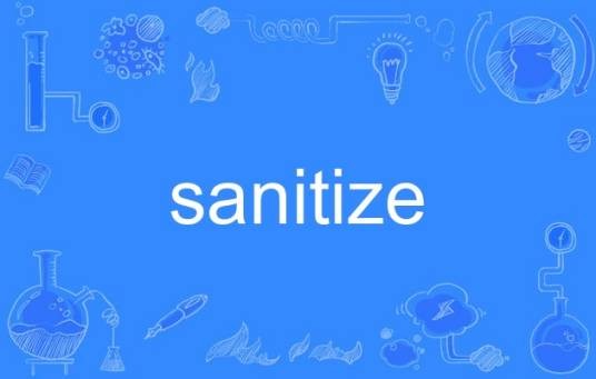 sanitize