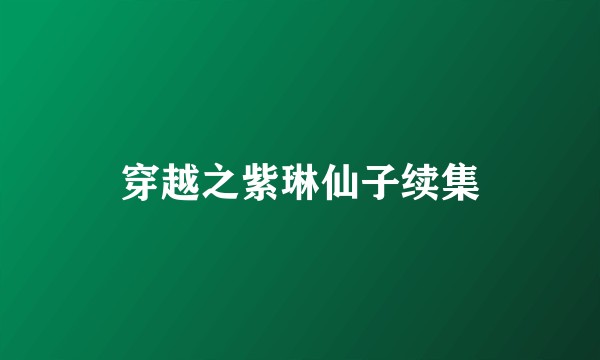 穿越之紫琳仙子续集