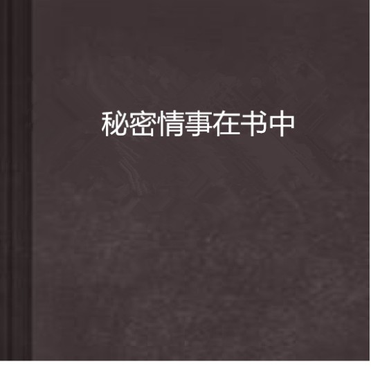 秘密情事在书中