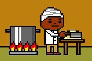 厨师切菜