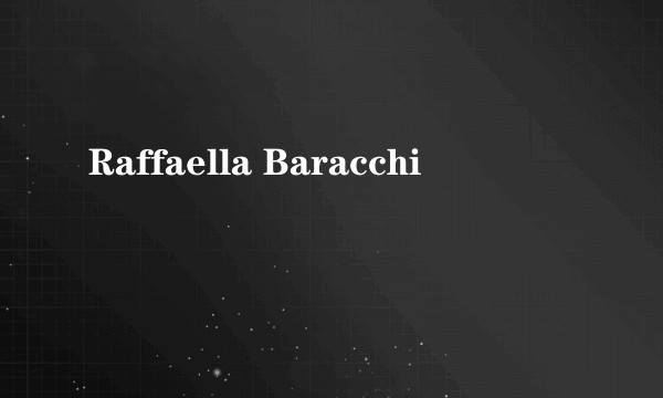 Raffaella Baracchi