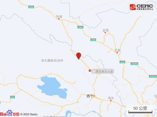 10·25门源地震