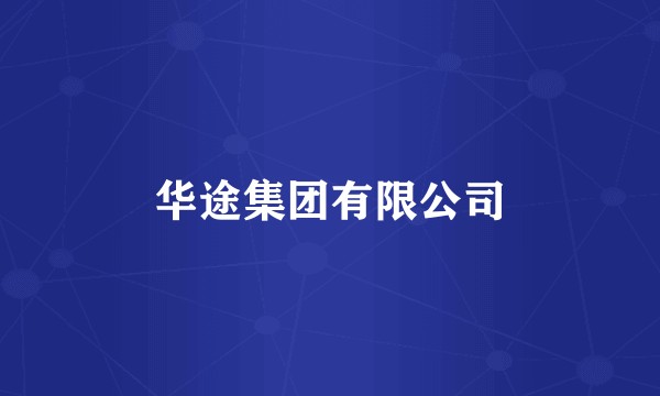 华途集团有限公司