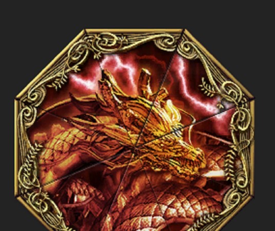白青大地八卦牌