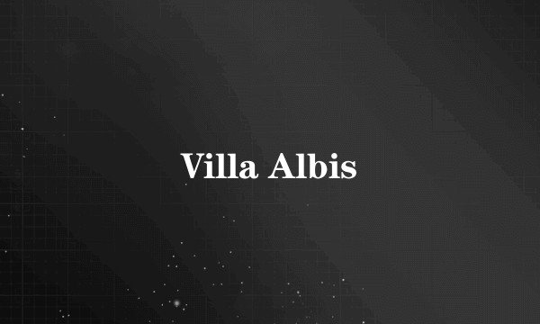 Villa Albis