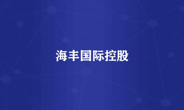 海丰国际控股