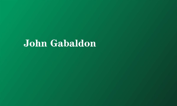 John Gabaldon