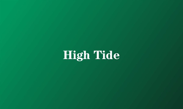 High Tide