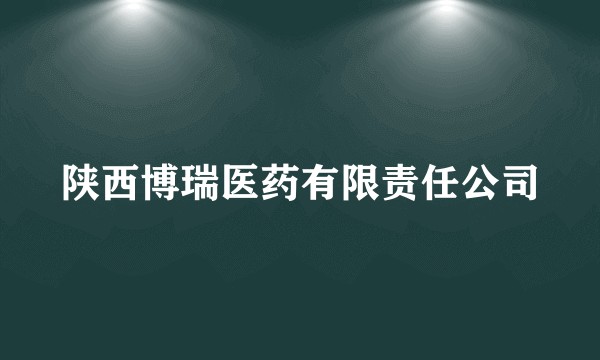 陕西博瑞医药有限责任公司