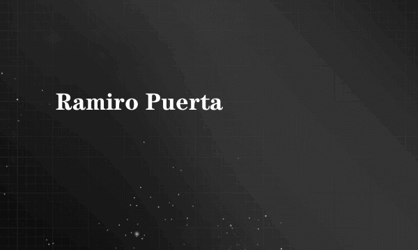 Ramiro Puerta