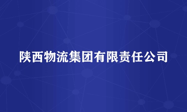 陕西物流集团有限责任公司