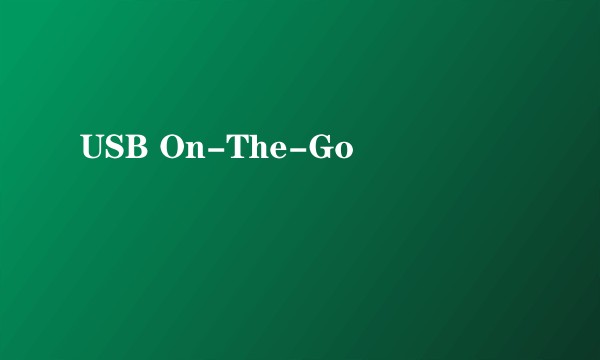 USB On-The-Go