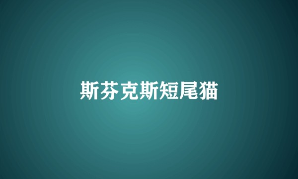 斯芬克斯短尾猫