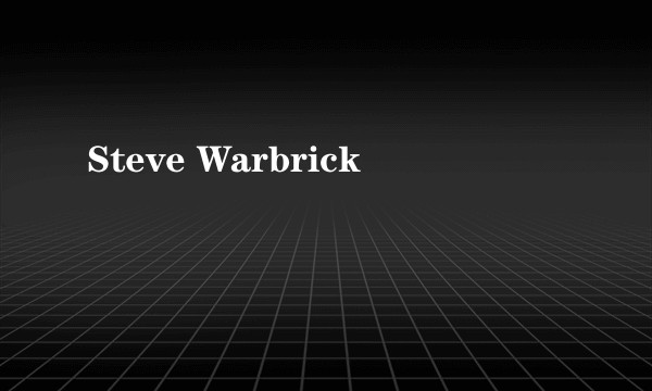 Steve Warbrick