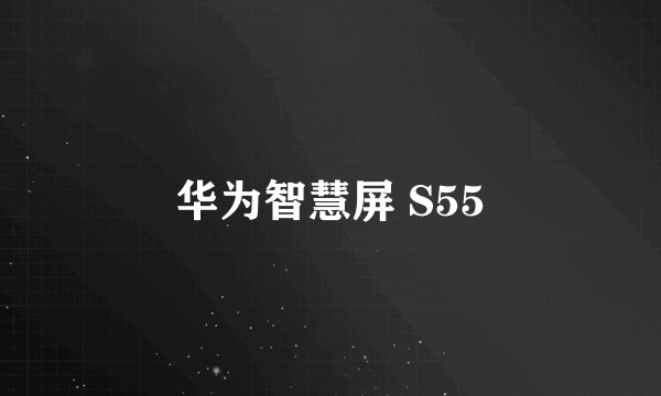 华为智慧屏 S55