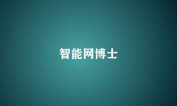 智能网博士