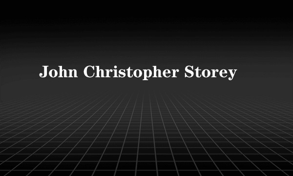 John Christopher Storey