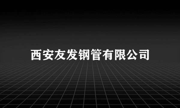 西安友发钢管有限公司