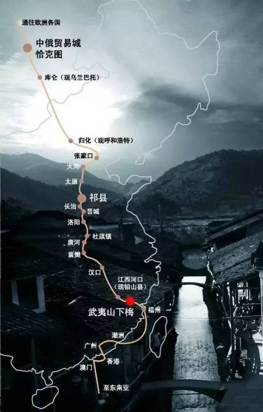 万里茶道(贯通南北的茶贸易之路)