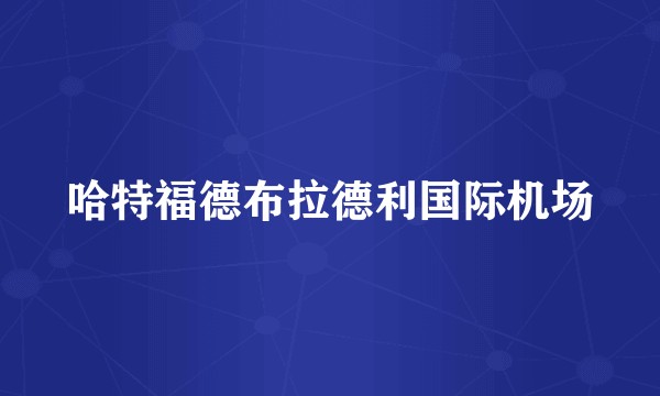 哈特福德布拉德利国际机场