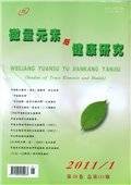 微量元素与健康研究