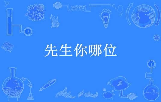 先生你哪位（微蓝所著小说）