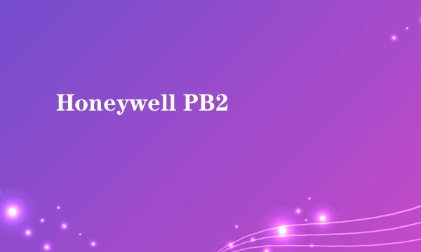 Honeywell PB2