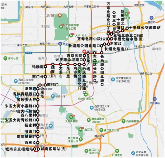 西安公交203路