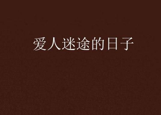 爱人迷途的日子