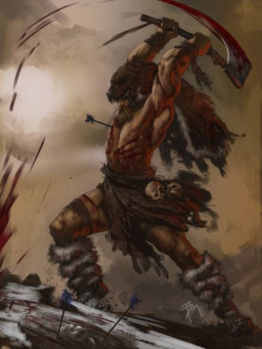 狂战士(北欧维京人传说的战士)