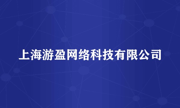 上海游盈网络科技有限公司