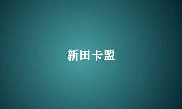 新田卡盟