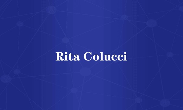 Rita Colucci