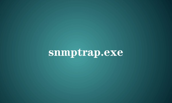 snmptrap.exe