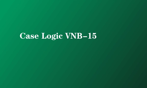 Case Logic VNB-15