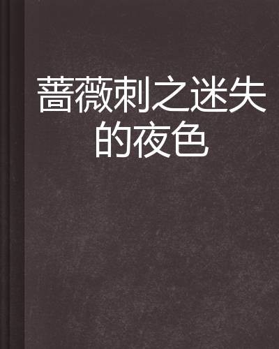 蔷薇刺之迷失的夜色