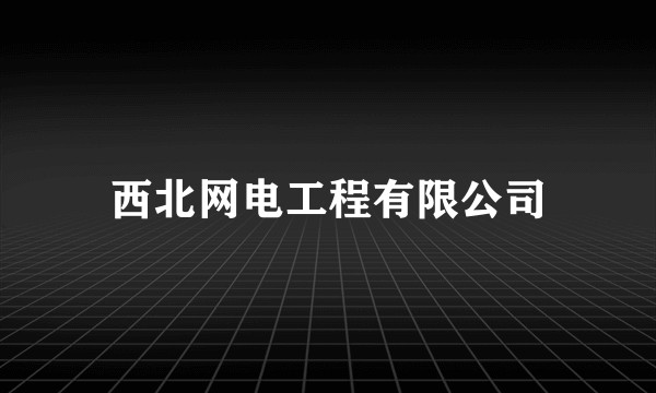 西北网电工程有限公司