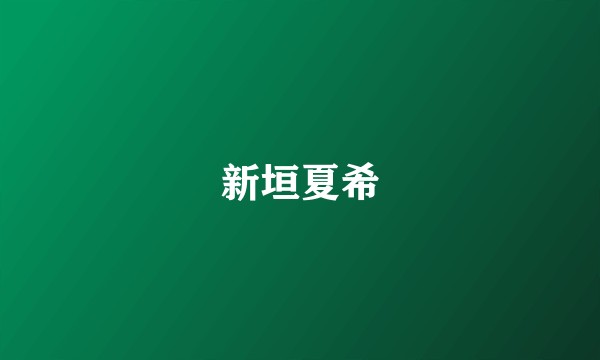 新垣夏希