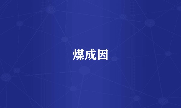 煤成因