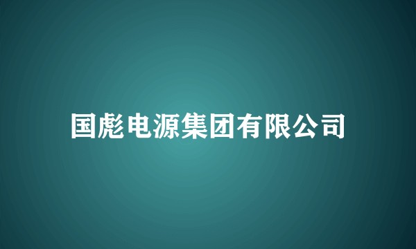 国彪电源集团有限公司