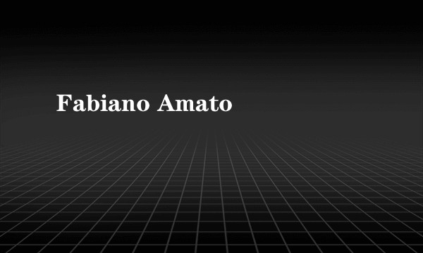 Fabiano Amato
