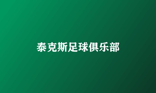 泰克斯足球俱乐部