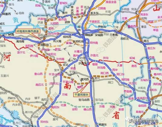 平漯周高速铁路