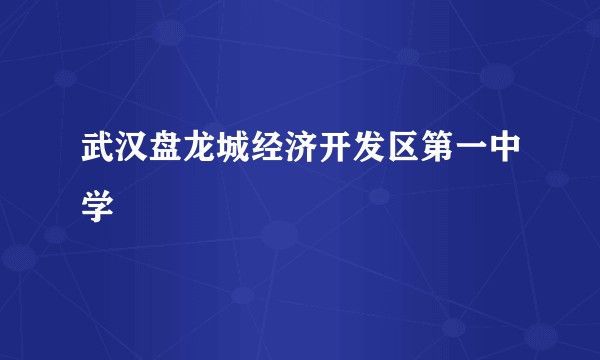 武汉盘龙城经济开发区第一中学