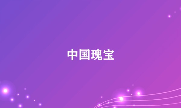 中国瑰宝