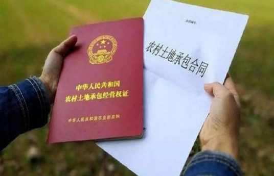 土地承包（农业生产责任制的一种形式）