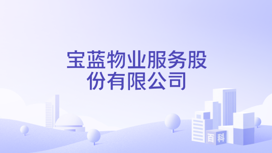 宝蓝物业服务股份有限公司