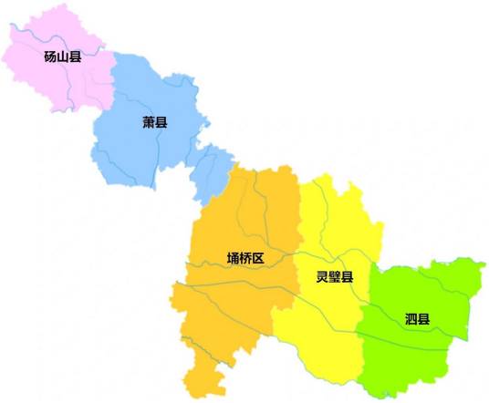 宿州市行政区划