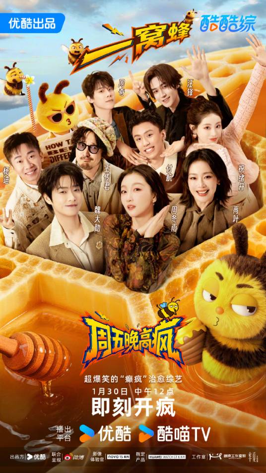 周五晚高疯（2026年优酷出品的超爆笑“癫疯”治愈综艺）