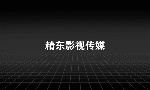 精东影视传媒